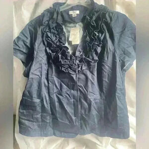NWT Cato 18/20 denim shirt blouse